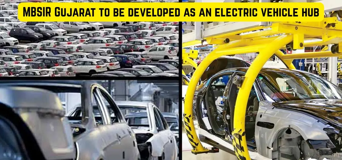 this is the image of MBSIR Gujarat electric vehicle hub
