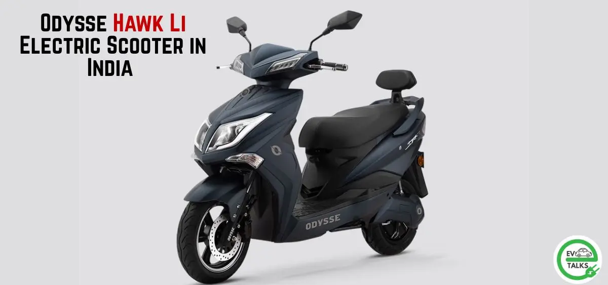 this is the image of Odysse Hawk Li Electric Scooter in India
