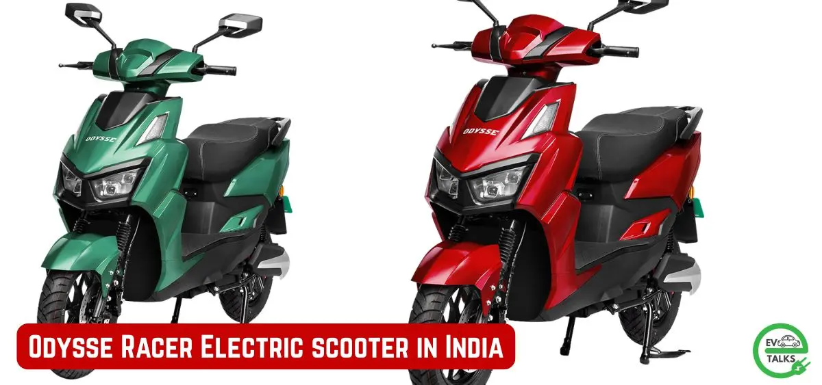 this is the image of Odysse Racer Electric scooter in India