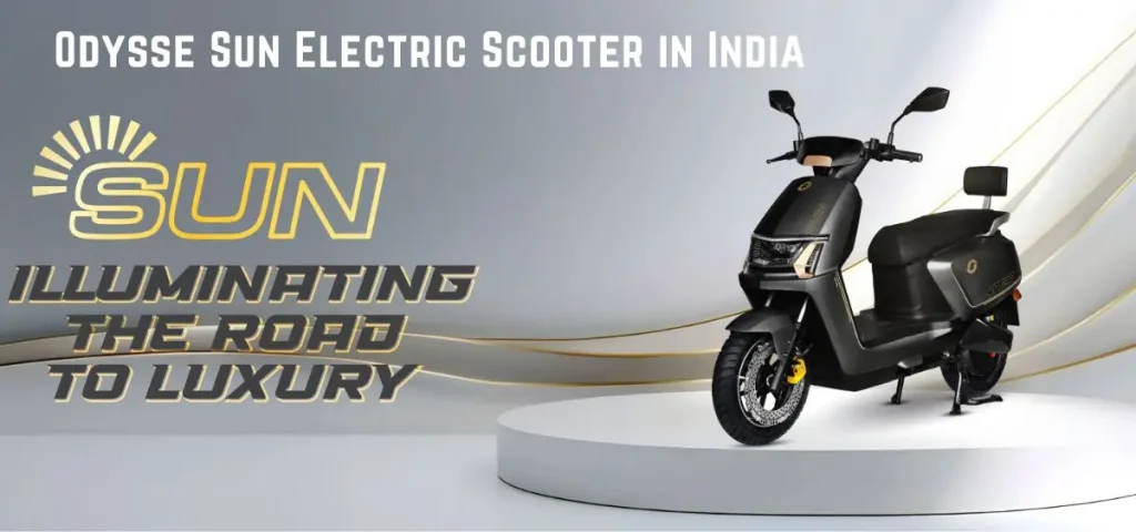 this is the image of Odysse Sun Electric Scooter in India
