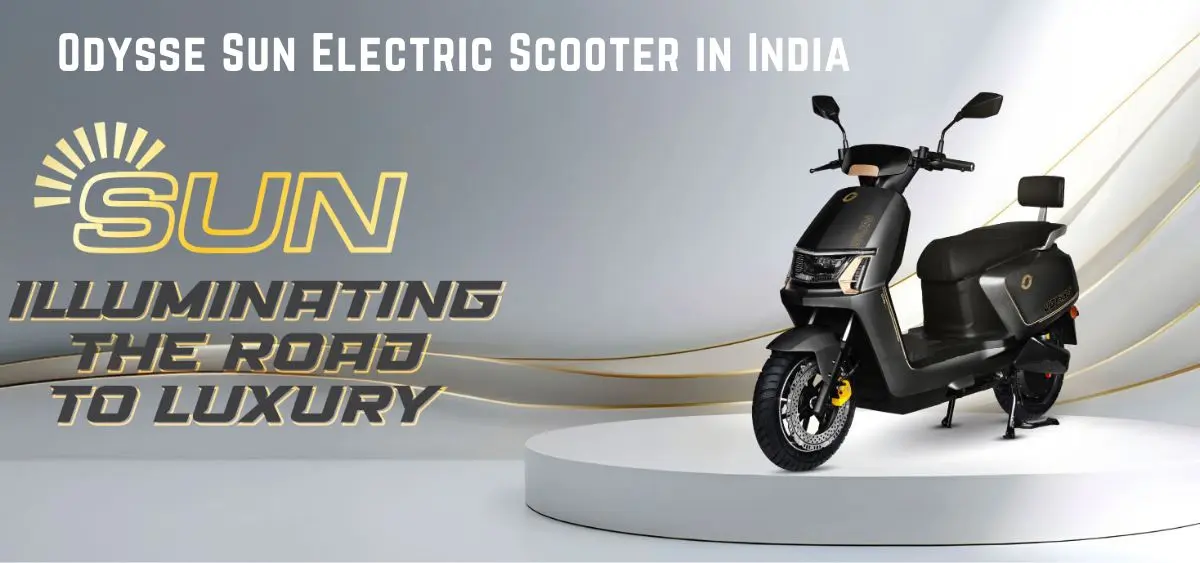 this is the image of Odysse Sun Electric Scooter in India