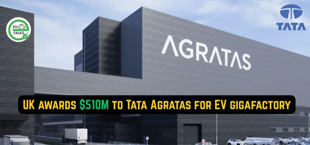 this is the image of UK awards $510 million to Tata's Agratas