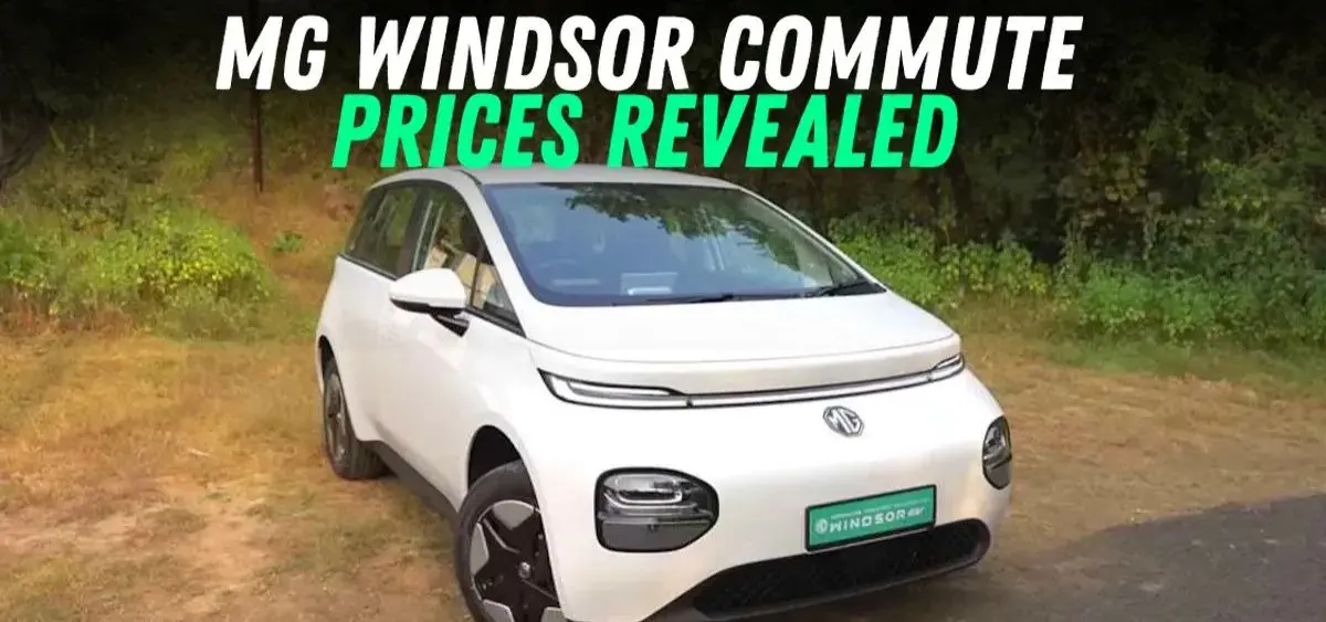 this is the image of JSW MG Motor India launches the Windsor EV Commute variant