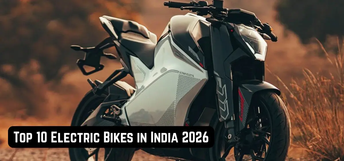 this is the image of Top 10 Electric Bikes in India 2026
