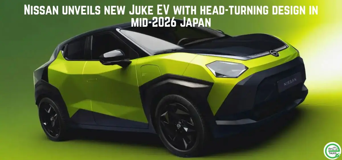 this is the image of Nissan unveils the new Juke EV
