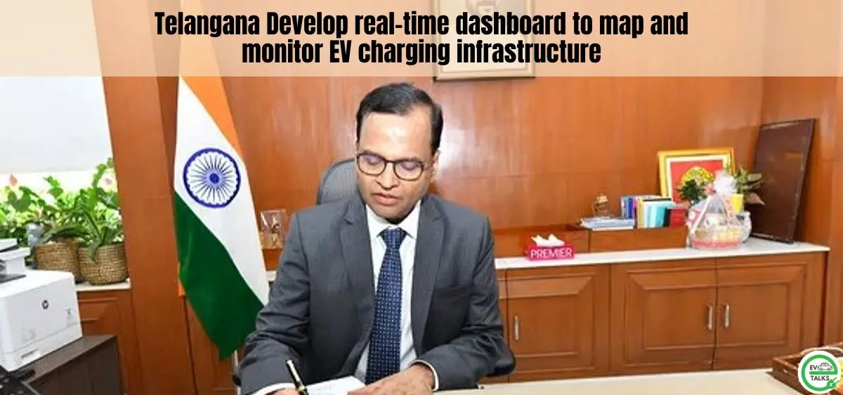 this is the image of Telangana Unveils a Live Dashboard to Monitor EV Charging Infrastructure