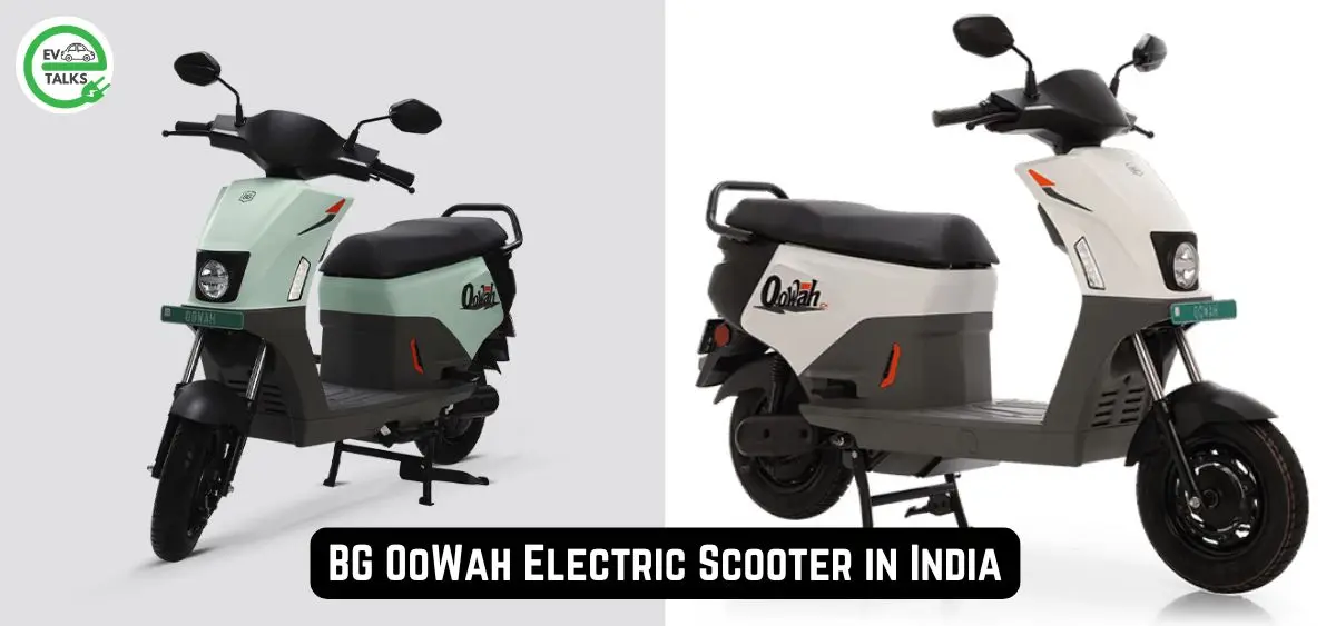 this is the image of BG OoWah Electric Scooter in India
