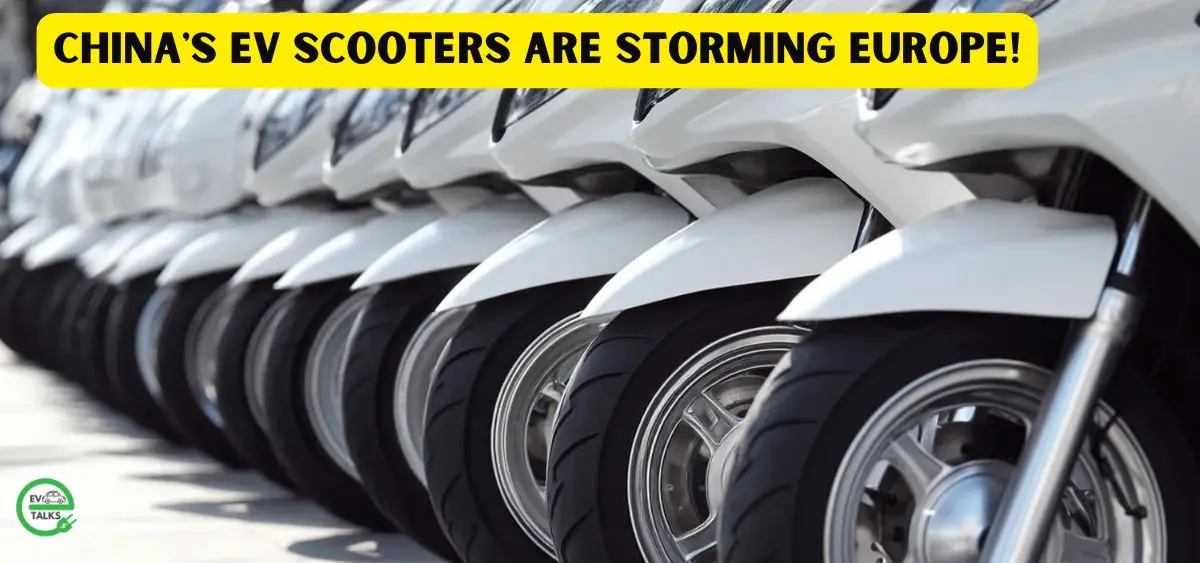 this is the image of China's two-wheelers ride the EV wave into Europe