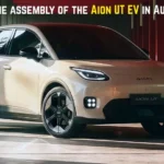 this is the image of GAC announces the assembly of the Aion UT EV in Australia