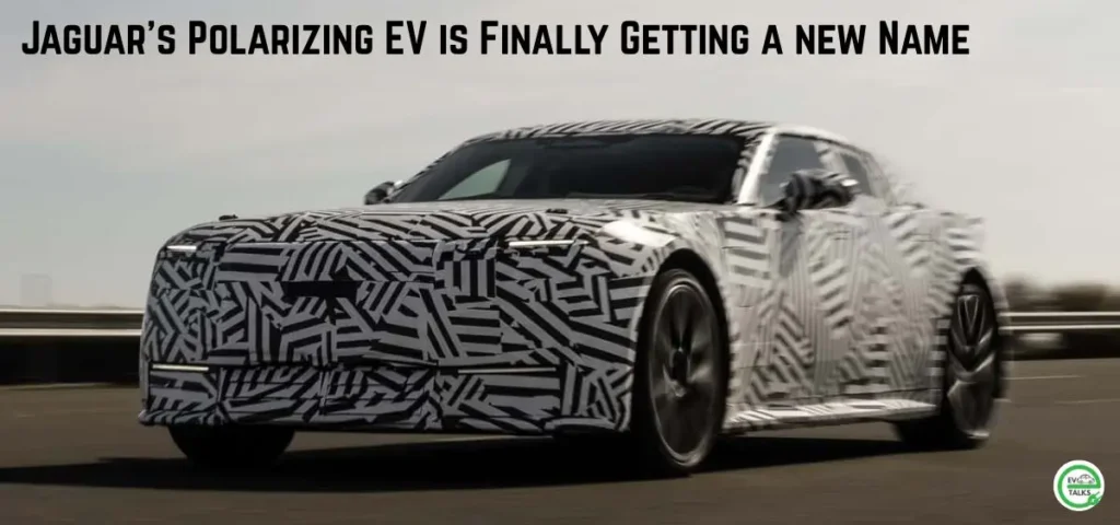 this is the image of Jaguar's Polarizing EV is Finally Getting a new Name