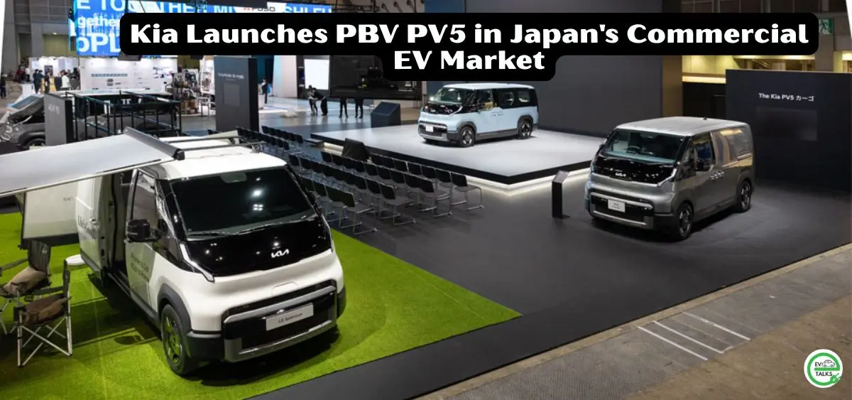 this is the image of Kia Launches PBV PV5 in Japan's Commercial EV Market