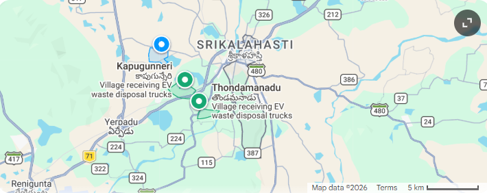 This is the image of Srikalahasti constituency of Andhra Pradesh