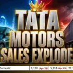 this is the image of Tata motors Wins the EV Race with 59,701 Units Sold in April 2026