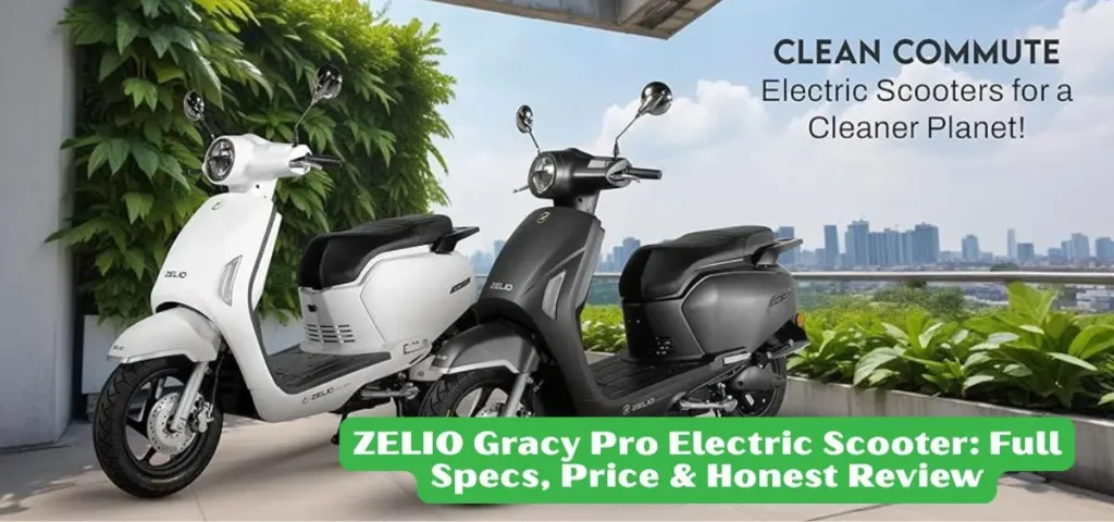this is the image of ZELIO E-Mobility Gracy Pro Electric Scooter