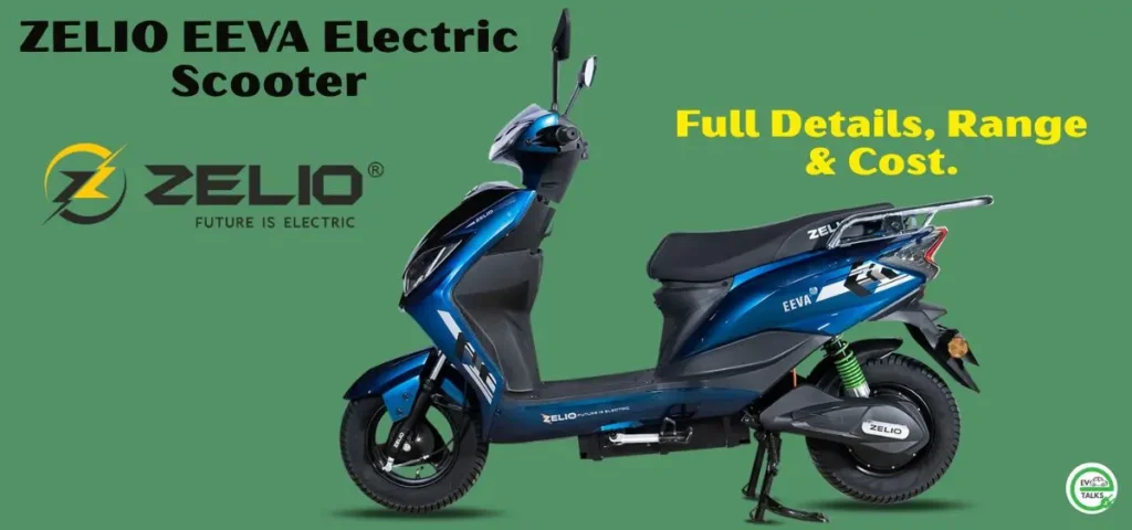 this is the image of ZELIO EEVA Electric Scooter in India