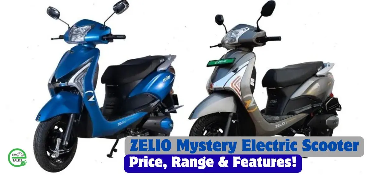 this is the image of ZELIO Mystery Electric Scooter in India