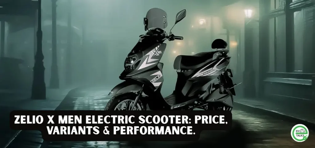 this is the image of ZELIO X men Electric Scooter in India