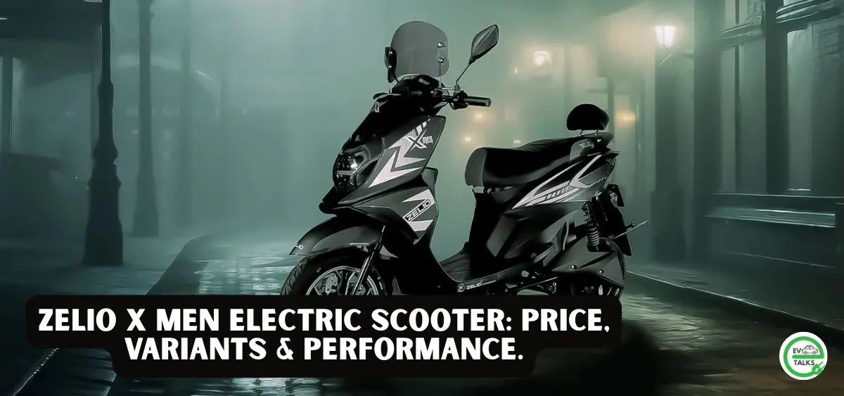 this is the image of ZELIO X men Electric Scooter in India