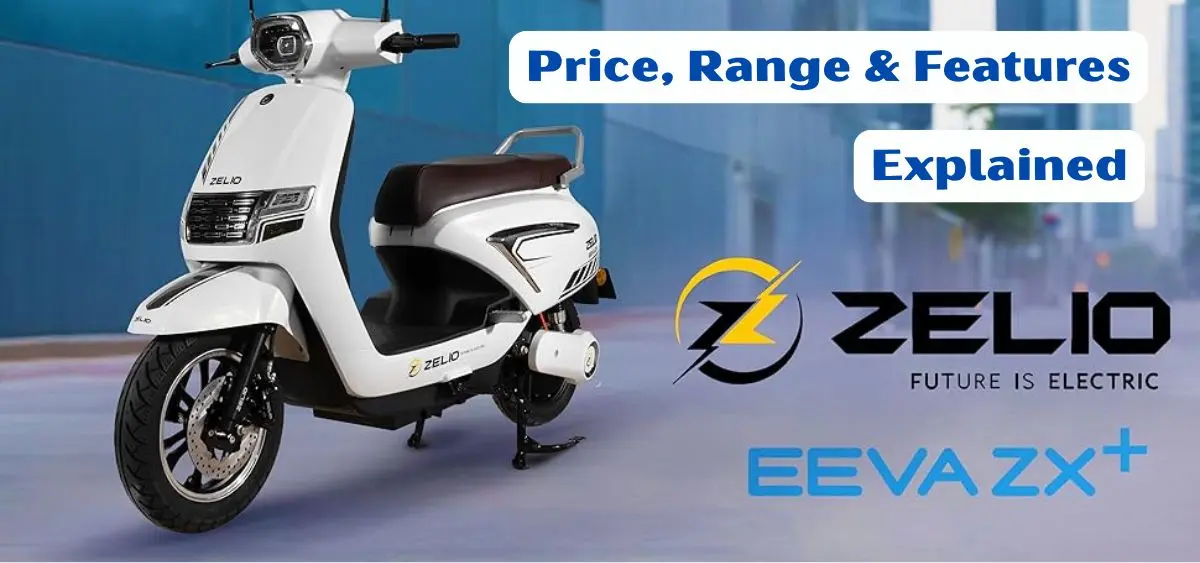 this is the image of ZELIO EEVA ZX Plus Electric Scooter