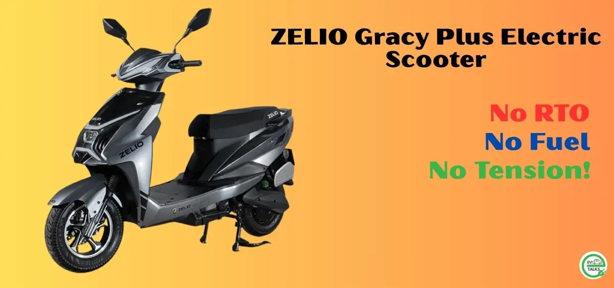 this is the image of ZELIO Gracy plus Electric Scooter