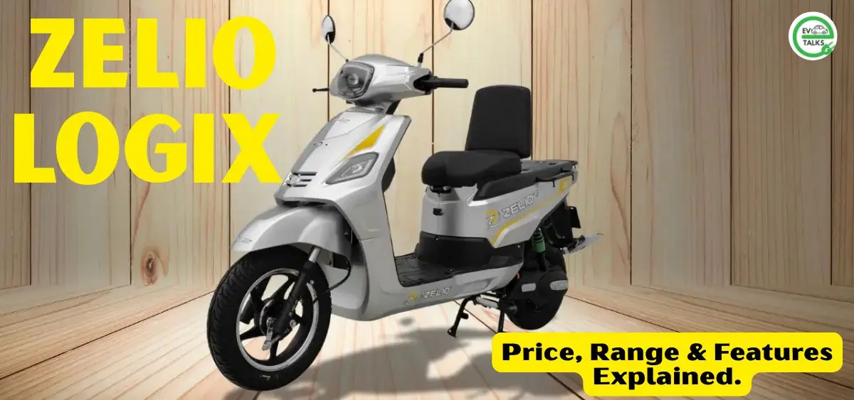 this is the image of ZELIO logix Electric Scooter in India