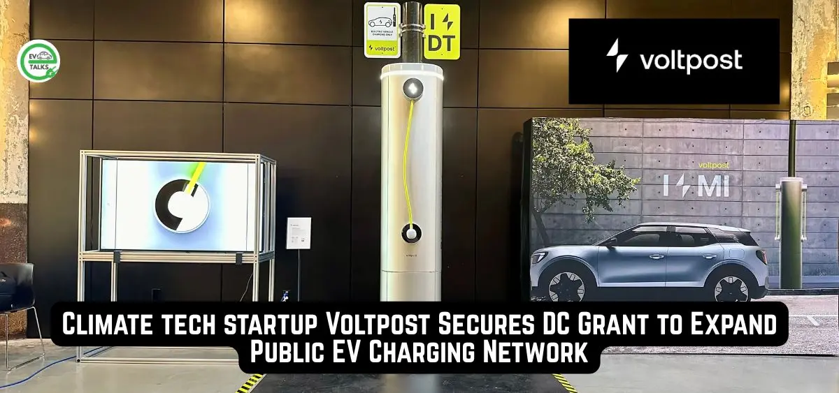 this is the image of Voltpost Secures DC Grant to Expand Public EV Charging Network