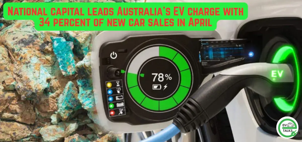 this is the image of National Capital Leads Australia’s EV Charge