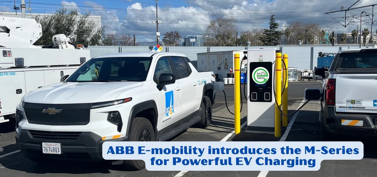 this is the image of ABB E-mobility introduces the M-Series for Powerful EV Charging