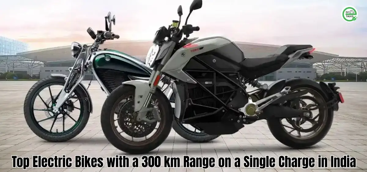 this is the image of Top Electric Bikes with a 300 km Range on a Single charge in India