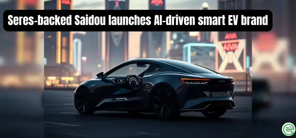 this is the image of Seres-backed Saidou launches AI-driven smart EV brand