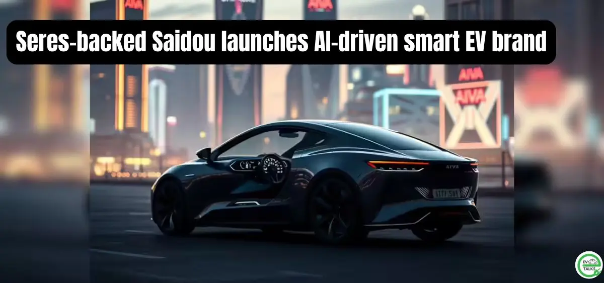 this is the image of Seres-backed Saidou launches AI-driven smart EV brand