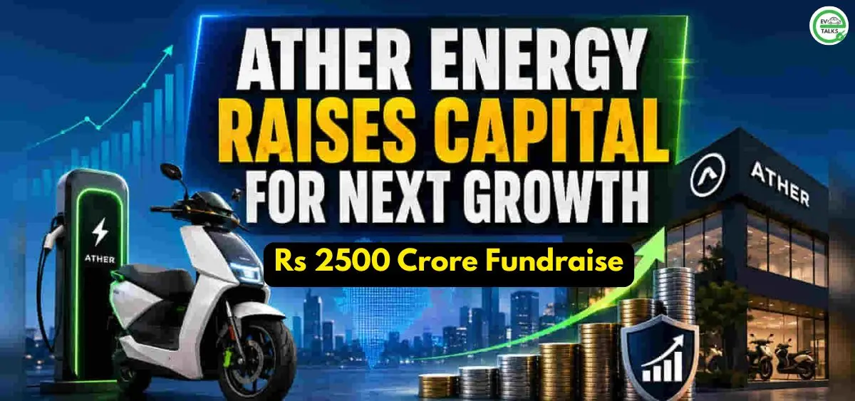 this is the image of Ather Energy Rs 2500 Crore Fundraise