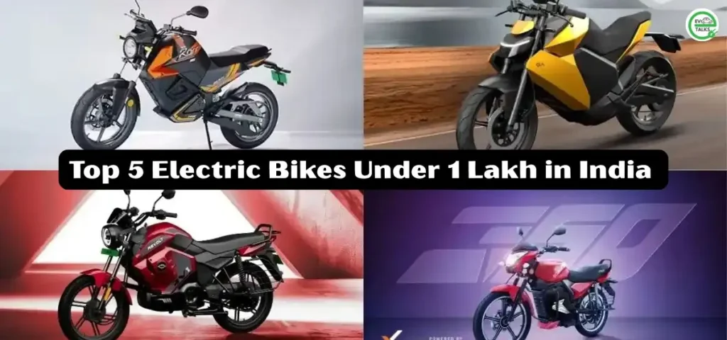 this is the image of Top 5 Electric Bikes Under 1 Lakh in India