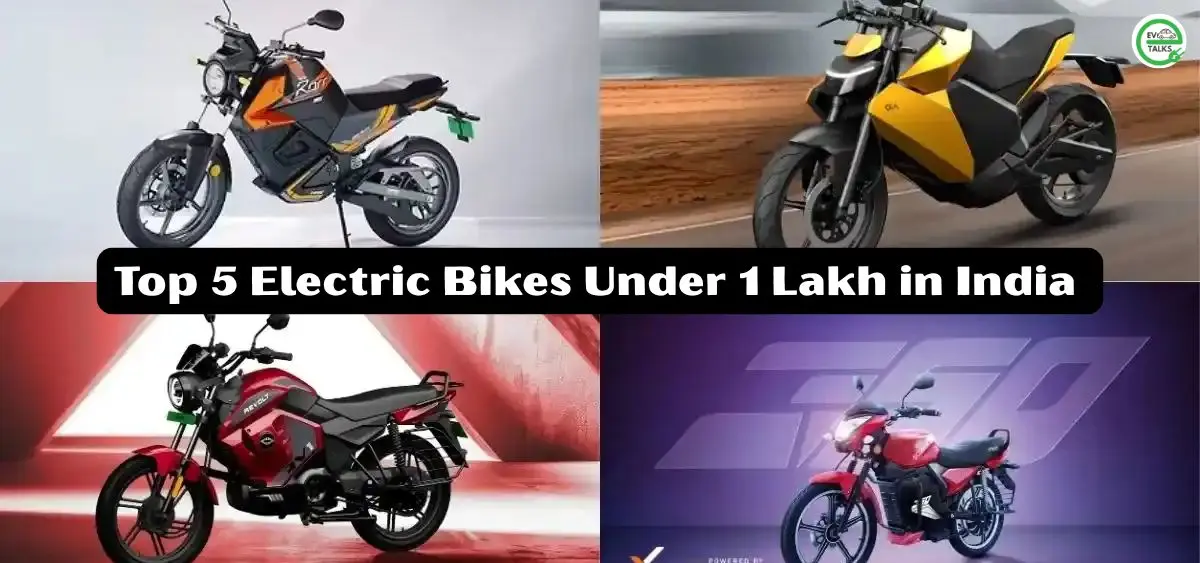 this is the image of Top 5 Electric Bikes Under 1 Lakh in India