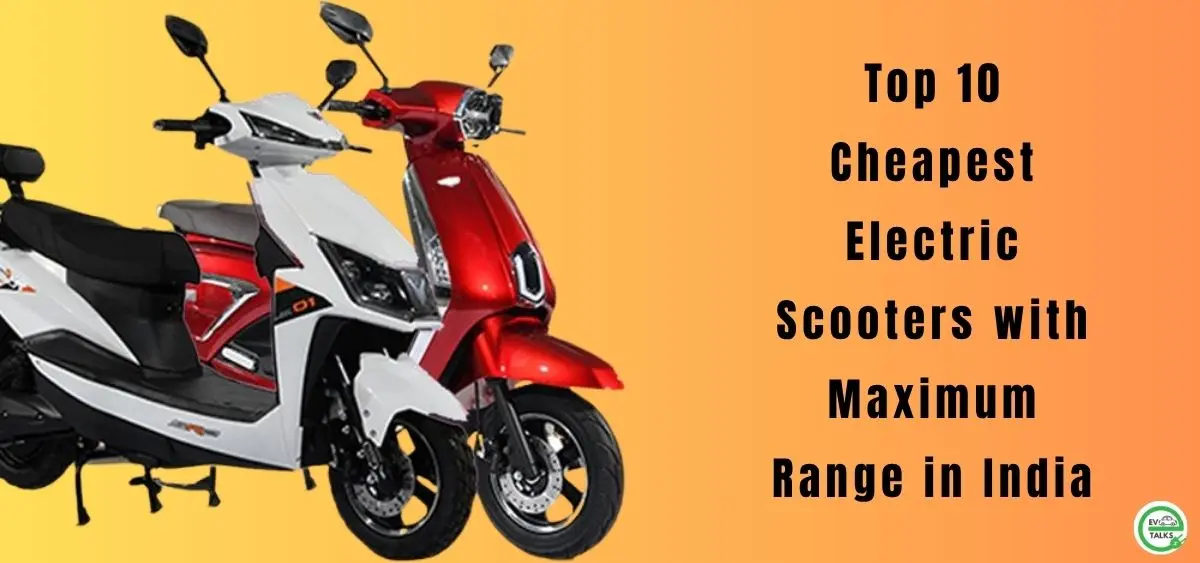 this is the image of Top 10 Cheapest Electric Scooters with Maximum Range in India