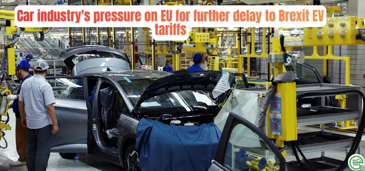 this is the image of Car industry's pressure on EU