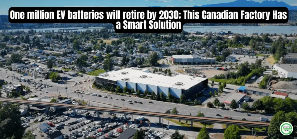 this is the image of One million EV batteries will retire by 2030