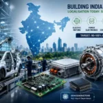 this is the image of India targets 90-100 % EV component localisation by 2030
