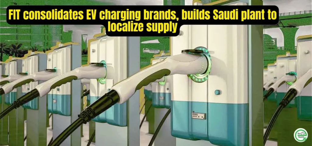 this is the image of FIT consolidates EV charging brands