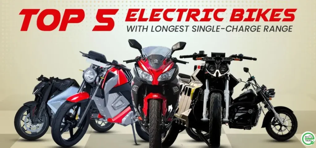 this is the image of Top Electric Bikes with High-Range in a Single Charge