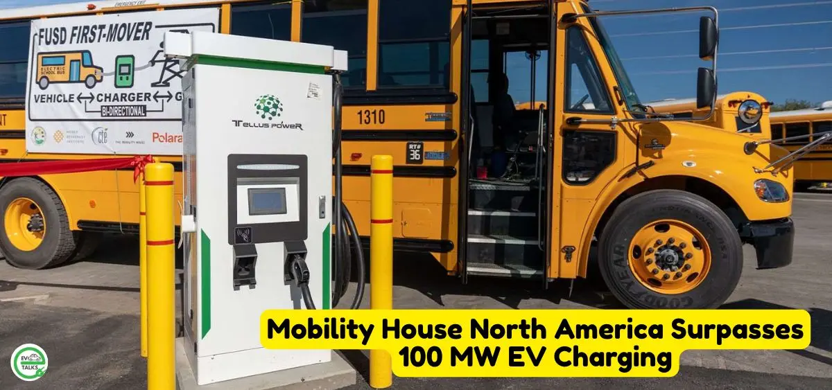 this is the image of Mobility House North America Surpasses 100 MW EV Charging