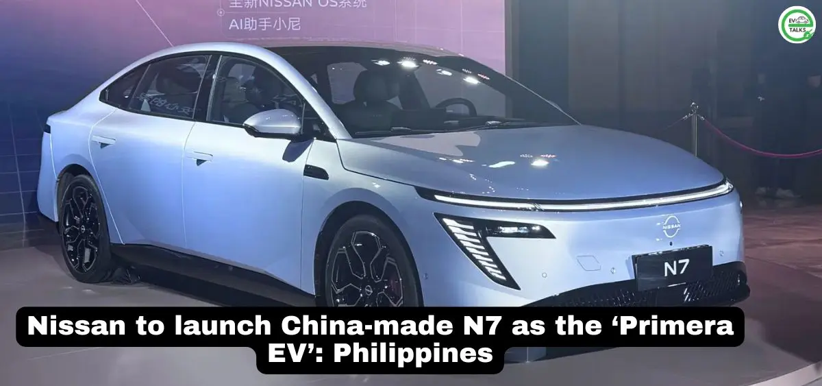 this is the image of Nissan to launch China-made N7