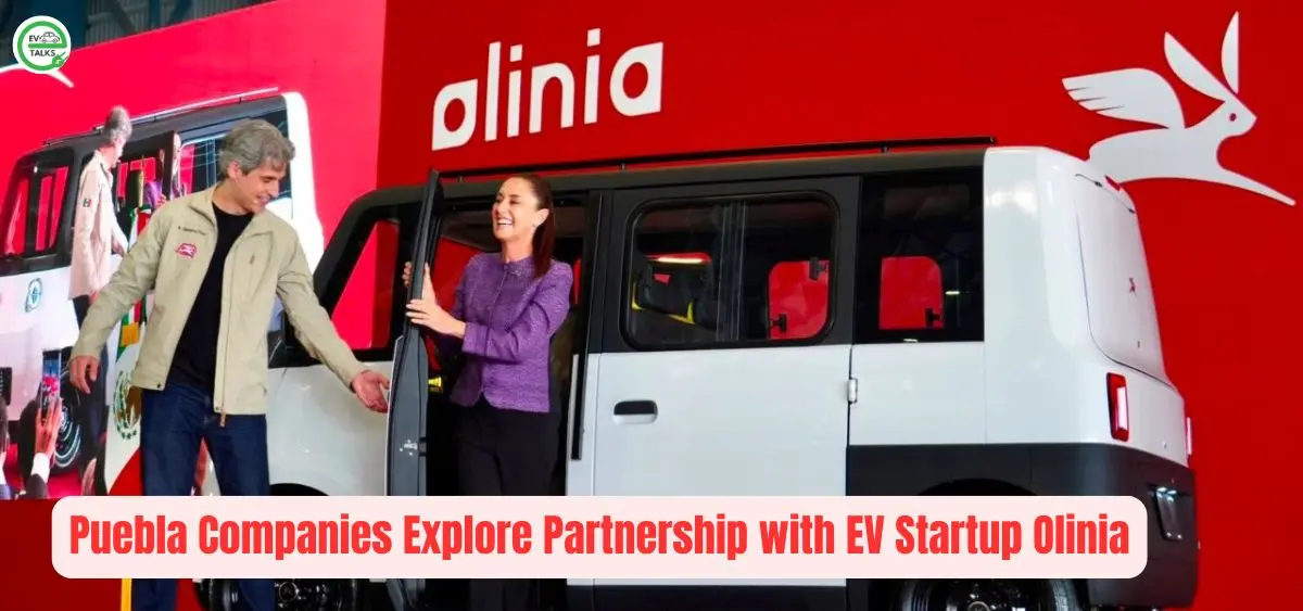 this is the image of Puebla’s automotive Explore Partnership with EV Startup Olinia