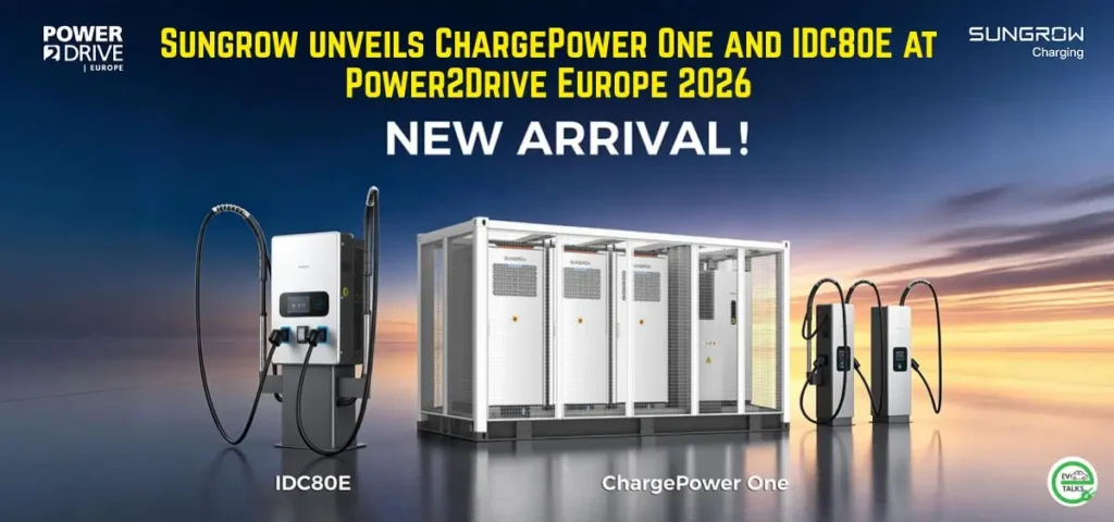 this is the image of Sungrow EV Charging Unveils New Solutions