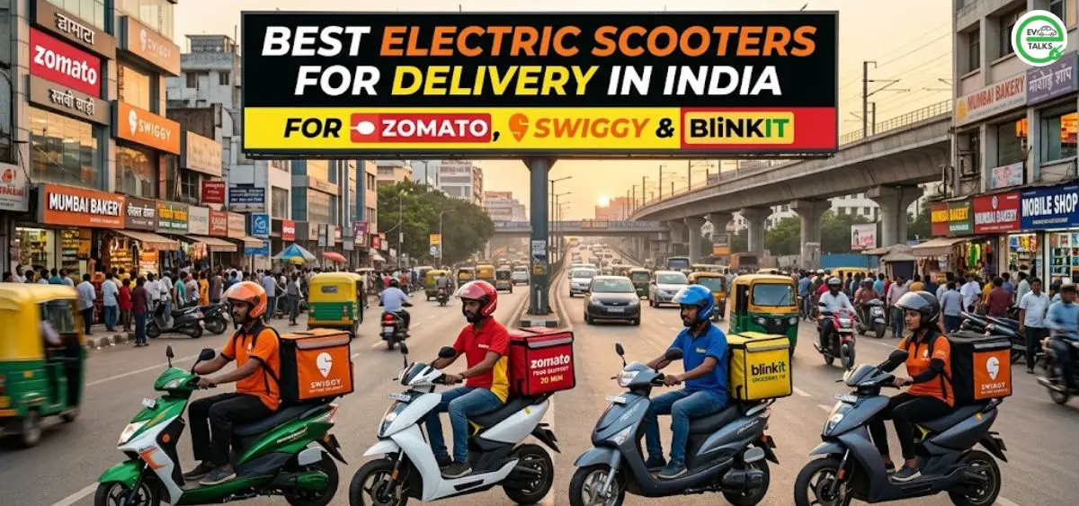this is the image of Best electric scooters for delivery in India