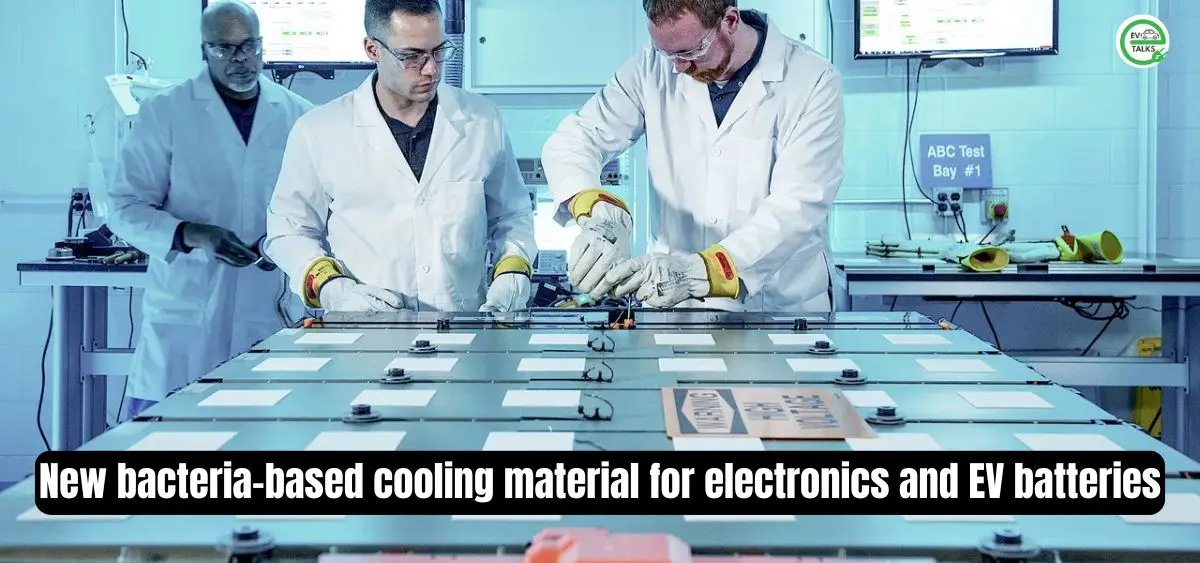 this is the image of New bacteria-based cooling material