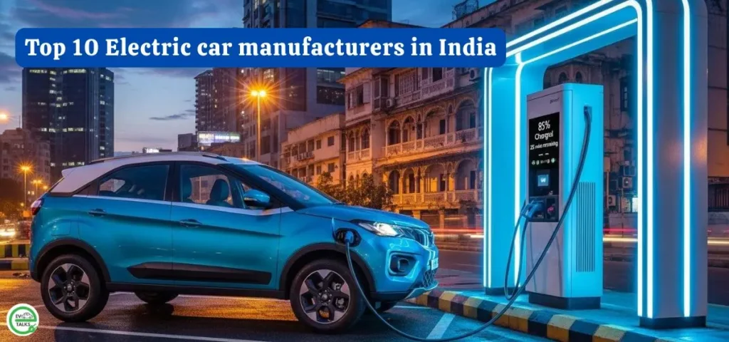 this is the image of Top 10 Electric car manufacturers in India