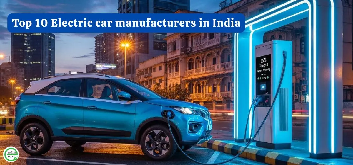 this is the image of Top 10 Electric car manufacturers in India