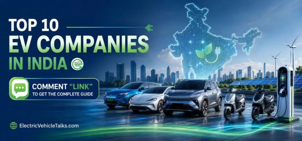 this is the image of Top 10 EV companies in India