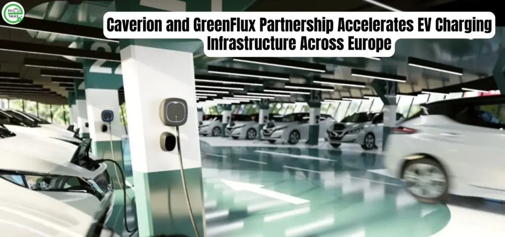 this is the image of Caverion and GreenFlux Partnership to Support EV Charging